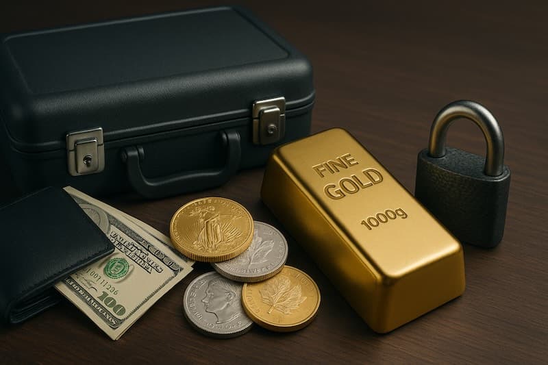 How to transport gold and silver bullion safely