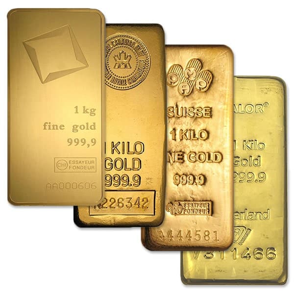 1 Kilo Gold Bar Random Brand