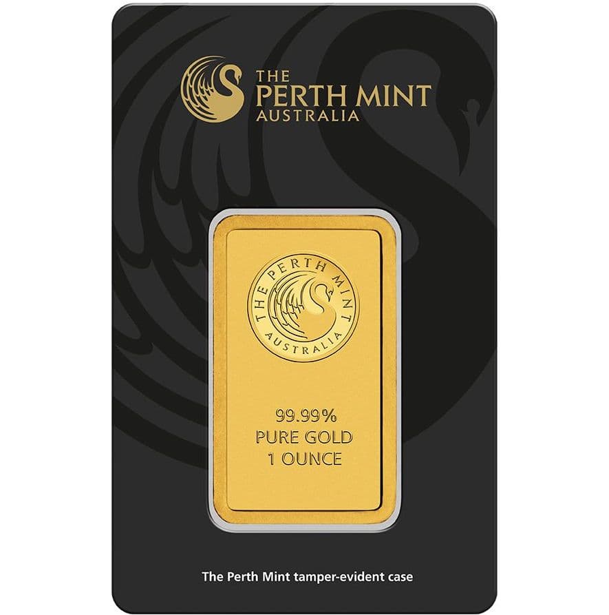 1 oz Perth Mint Gold Bar
