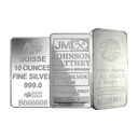 10 oz Silver Bar Random Brand