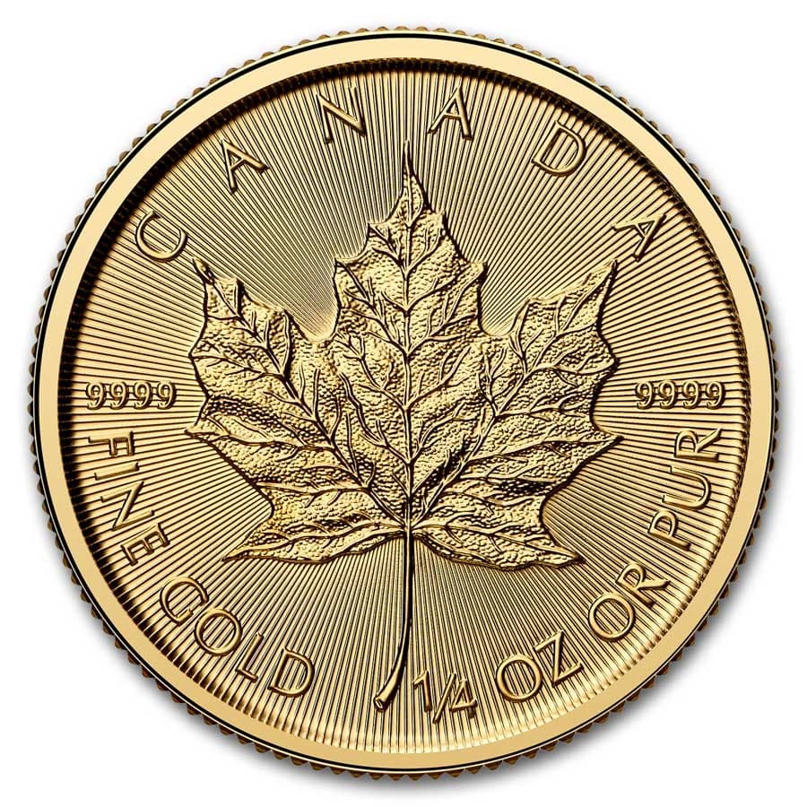 2025 1/4 oz Canadian Gold Maple Leaf Coin