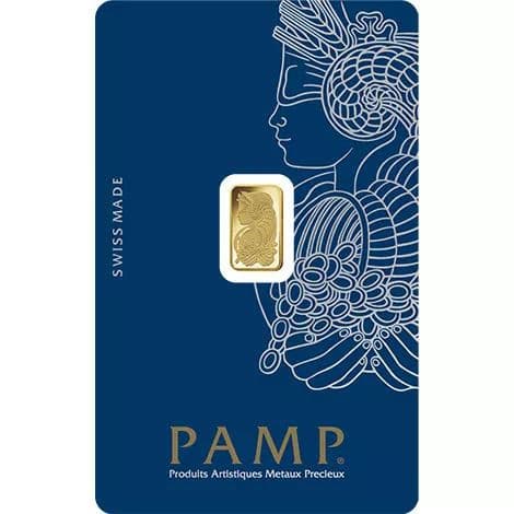 1 Gram Pamp Suisse Lady Fortuna Gold Bar