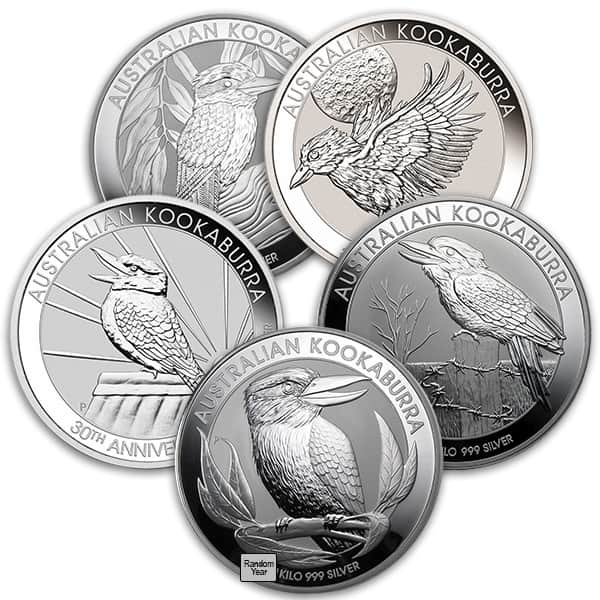 1 Kilo Australian Kookaburra Silver Coin