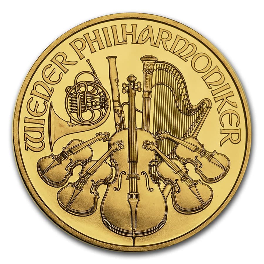 1 oz Austrian Philharmonic Gold Coin