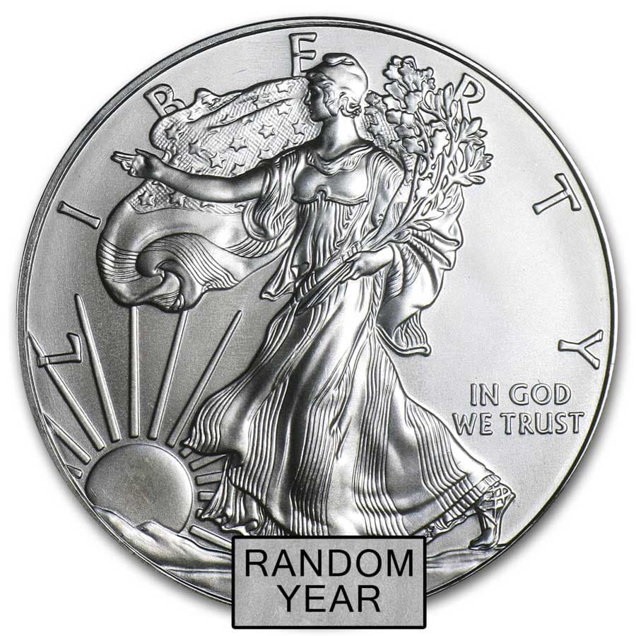1 oz American Silver Eagle Coin (Random Year)