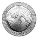 Australia 1 oz Silver Kangaroo (Random Year)