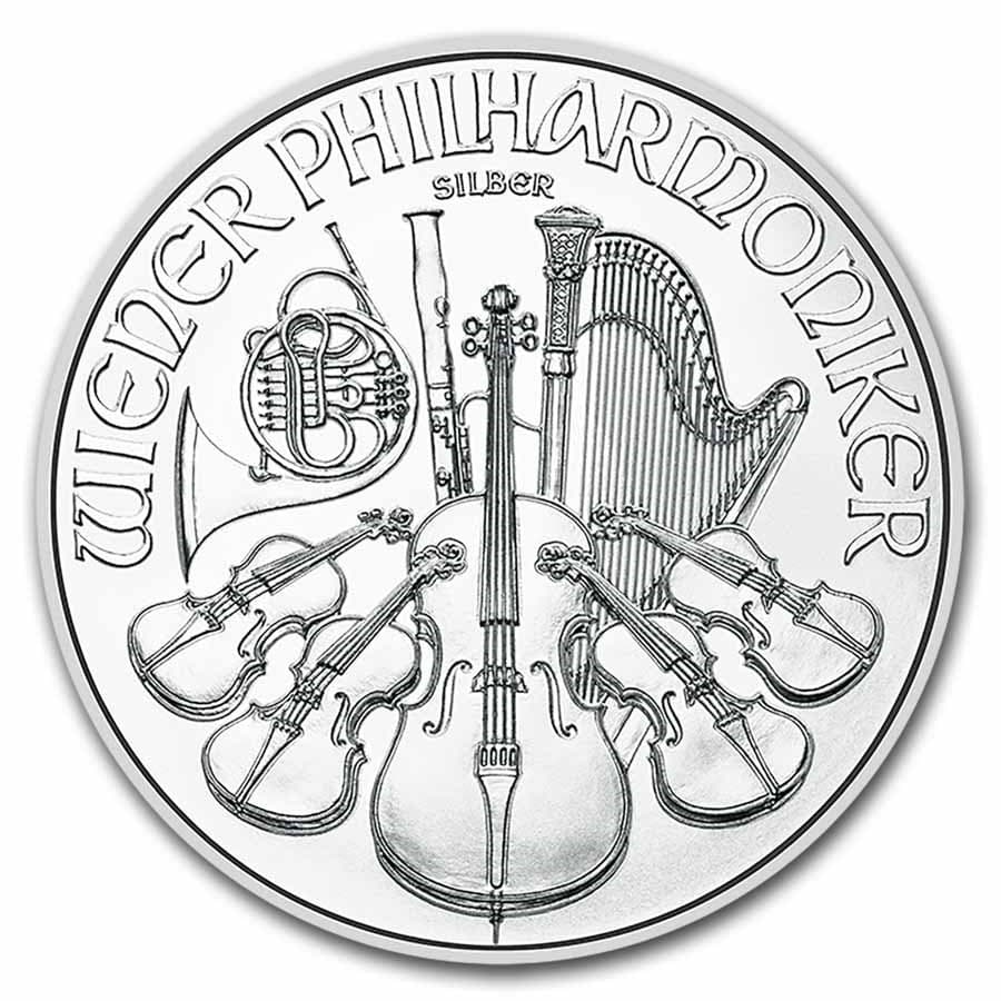 2025 Austria 1 oz Silver Philharmonic