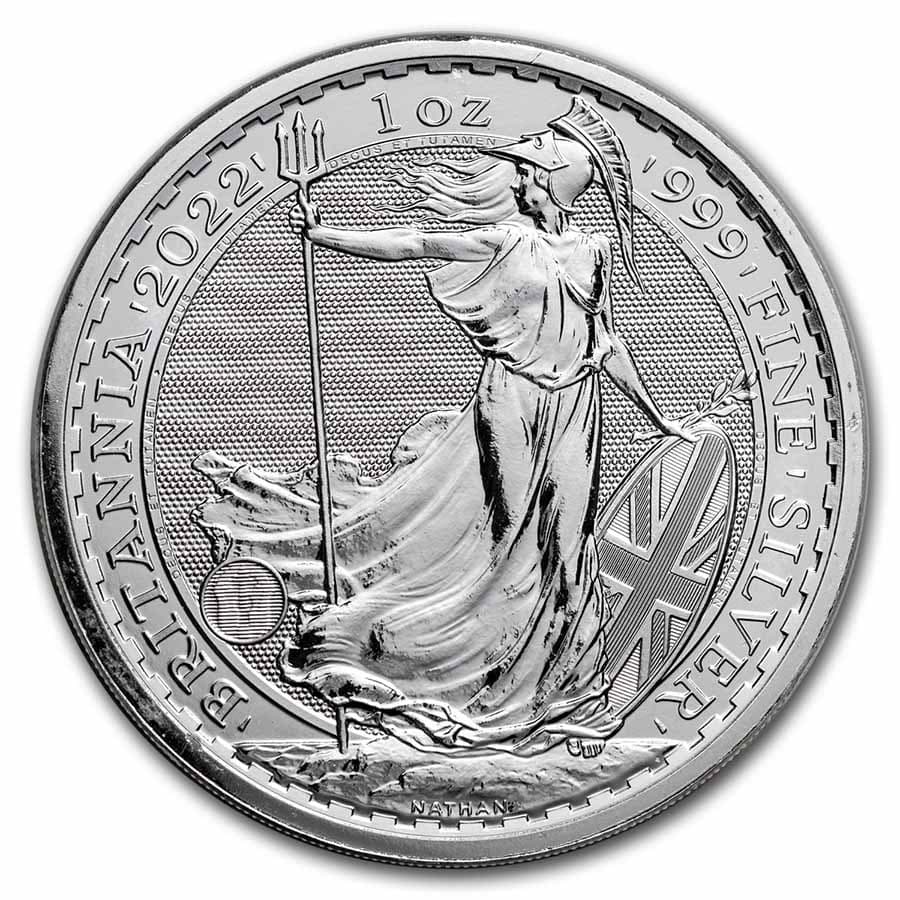 Great Britain 1 oz Silver Britannia (Random Year)