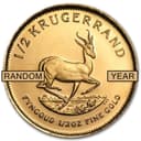 South African 1/2 oz Gold Krugerrand